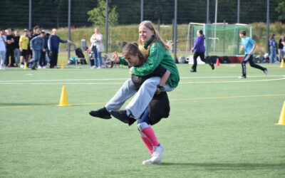 Sportfest „Fungames – die Klasse als Team“ mit der vierten Auszeichnung zur Sportfreundlichen Schule